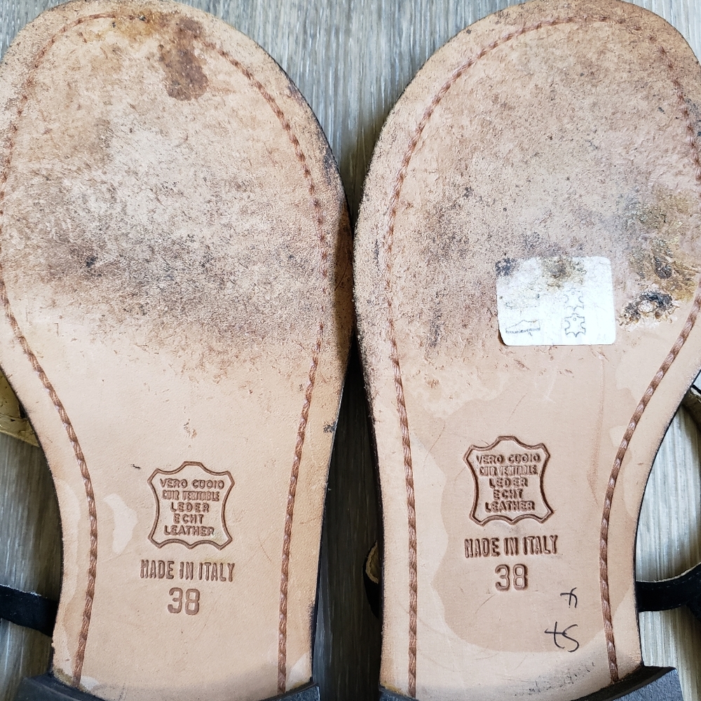 CAREL PARIS SLINGBACK SANDALS - Picture 13 of 15